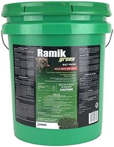 Neogen Rodenticide Ramik Green Rat and Mouse Bait 60 Pack Pail, 15 lb