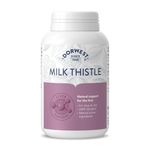 Dorwest Milk Thistle Tablets for Dogs and Cats, 500 Tablets, Supports Liver Function, Antioxidant for Dogs, Immune System Heath, Natural Supplement