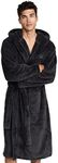 UGG Men's Beckett Robe, Ink Black, 