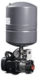 Grundfos Pressure Booster Pump Suitable for 2-3 Bathroom CMB with Tank - Black & Grey