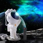 KEWYA Astronaut Projection Lamp,Space Warrior Projector,Bedroom Starry Galaxy Night Light with Timer and Remote Control,360° Adjustable,Room Decoration,Christmas,Birthday,Party Favors