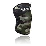 USI UNIVERSAL THE UNBEATABLE KS5 Knee Sleeve Support For Fitness, Cross Training, Knee Injury, Knee Compression Sleeve Support For Pain Relief, Fitness (5mm, Size M)