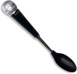Rise8 Studios Microphone Spoon Kitchen Utensil - Fun Novelty Cooking Gadget & Unique Gift for Musicians, Singers, Karaoke Stars - Music Themed Housewares