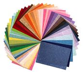 50 Sheets Mixed Colors A4 Thin Natural Fiber Mulberry Paper Sheets Art Tissue Washi Paper Design Craft Art Origami Suppliers Card Making RATREE 888