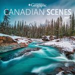 Canadian Geographic Canadian Scenes OFFICIAL | 2025 12 x 24 Inch Monthly Square Wall Calendar | Wyman Publishing | Travel Scenic Outdoor