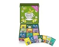 Clipper Tea Organic Herbal & Green Tea Selection Gift Box|Organic, Eco Friendly & Fair Trade| Assorted Individually Wrapped Tea Bags |1 Sampler box with 45 Unbleached Tea Bags