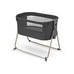 Maxi-Cosi Tori 2-in-1 Co-Sleeper, Bedside Crib, 0 - 6 Months, 0 - 9 kg, Ultra-Compact Fold, Lightweight, 5 Height Positions, Portable Co-Sleeper with Breathable Mesh, Travel Cot, Beyond Graphite