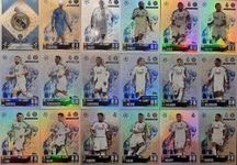 Match Attax 2024 2025 Real Madrid Full Base Card Team Set