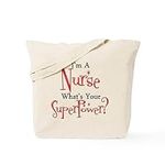 CafePress Super Nurse Tote Bag Natu