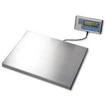 Salter Brecknell Bench Scales 120 kg WS120, Stainless Steel, Capacity: 120 kg/264 lbs, Removable Stainless Steel Platform, Mains or Battery Operated, Ingredient or Parcel Scales, DP034