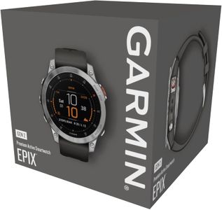 Garmin epix Gen 2 Multisport GPS Smartwatch, 47mm AMOLED, Slate Steel