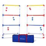 GoSports Gigantoss Ladder Toss Set | Giant Size is 2X Larger Than Standard Sets