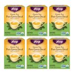 Yogi Tea Simply Decaf Green Tea, 16-Count (Pack of6)