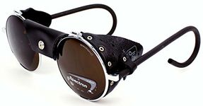 Julbo Vermont Classic Mountaineering Sunglasses - Black, Spectron 4 Lens/Anti Glare Reflection Reflect Fog UV Sun Glasses Shades Ray Eye Protection Protective Protect Eyewear Hiking Walking Glacier