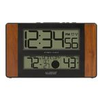 La Crosse Technology 513-1417CH-INT Atomic Digital Clock with Temperature and Moon Phase