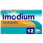 Imodium Instants for on The go Diarrhoea Relief, 12 Tablets (Pack of 1) (Packing May Vary)