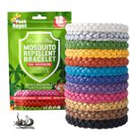 Mosquito Repellent Bracelet 12 Pack, PestRepel Mosquito Bands - 300 Hours Insect Repellent Protection, Deet-Free, Natural Insect Repellent Bracelet for Adults & Kids
