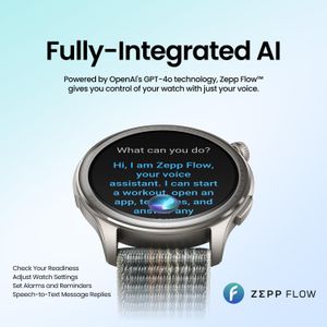 Amazfit Balance 46mm Smart Watch – Fitness Tracker, AMOLED Display