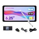 Waveshare 6.25inch Capacitive Touch Display Compatible with Raspberry Pi 5/4B/A+/B+/2B/3B/3B+/Zero W/Zero WH, 720×1560 HDMI Interface IPS Panel Supports Jetson Series Board and PC