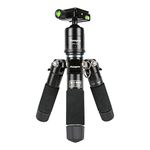 Camera Tripod,Fotopro1.74 lbs Professional Tripod Portable Compact Desktop Mini Tripod with 360° Ball Head, Bag and Multifunctional Equipment for Photography