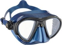 Cressi Nano Mask Diving Masks - Silver/Black, Uni