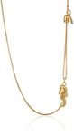 Alex and Ani Pull Chain Necklace Seahorse Chain Necklace One Size