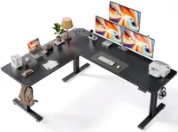 SIAGO L-Shaped Standing Desk - 75 x