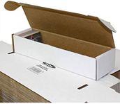 BCW 800 Count Trading Card Storage Box - 10 Pack | Cardboard Organizer for Baseball, Basketball, Football Cards, MTG, Pokemon | Card Game Storage & Protection | Card Storage Box | Assembly Required