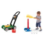 Little Tikes Gas 'n Go Mower & Little Tikes T-Ball Set (Red) w/5 Balls