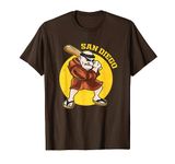 Funny San Diego Baseball Batter - California State T-Shirt