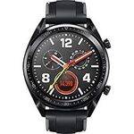 HUAWEI Watch GT - GPS Smartwatch with 1.39" AMOLED Touchscreen, 2-Week Battery Life, 24/7 Continuous Heart Rate Tracking, Multiple Outdoor and Indoor Activities, 5ATM Waterproof, Black | 55023255