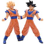 BESTZY Goku figure, d-ragon ball z figurines, D-ragon Ball Anime Figure | 16.5cm D-ragon Ball Super Goku Figure Anime Toy, Action Figures Anime Gifts and Anime Merch 2PCS