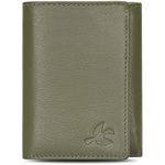 HORNBULL Trifold Green Genuine Leather Wallet for Men | Mens Wallet with RFID Blocking | Gift Set