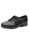 Bloch Ladies Student Tap SF3710L PU Top Oxford Style Lace up Shoes Black Adult Sizes, 8.5 M