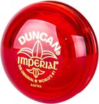 Duncan Toys Imperial Yo-Yo, Beginner Yo-Yo with String, Steel Axle and Plastic Body, Red