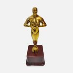 Bareeze Pure Red Gold Oscar Trophy for Gifting and Events