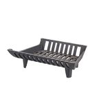 HY-C G17 G-Series Franklin Style Cast Iron Fireplace Grate, 17 Inch