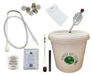 Almost Off Grid Deluxe Traditional Mead Honey Wine Making Complete Starter Kit - Makes 6 Bottles 4.5L - Homebrew Meadmaking Beginners Set