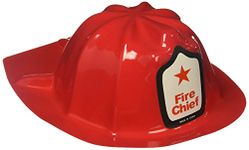 Rhode Island Novelty Plastic Firefighter Chief Hat