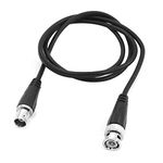 uxcell BNC Male to Female CCTV Extension Coaxial Line Cable 3.3ft Long