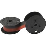 VICTOR VIC7010 VICTOR BR 1260-3 SPOOL - 1-BLK-RED FABRIC RIBBON