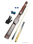 Laxmi Ganesh Billiard Professional Snooker cue by Champion with vaccum Extension