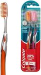 Colgate Slim Soft Advanced Manual Toothbrush, Value 2 Pack, Ultra Soft Bristles