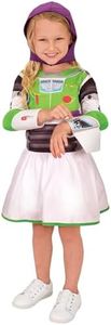 Rubie's Baby's Toy Story 4: Buzz Light Year Deluxe Costume, White, 18-36 Months