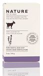 Nature By Canus Bar Soap, Lavender Oil, 5 Oz, With Fresh Canadian Goat Milk, Vitamin A, B3, Potassium, Zinc, and Selenium