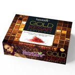 Nutriglow Gold Kesar Facial Kit for Women| 6-Pieces Skin Care/Skin Cleanup Set | Prevents From Anti Aging| 250G + 10Ml