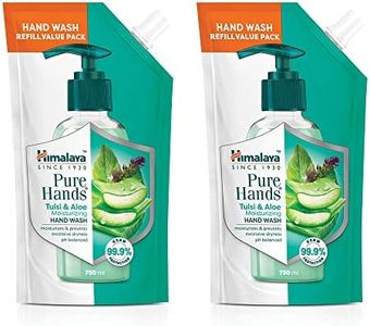 Himalaya Pure Hands Tulsi & Aloe Moisturizing Hand Wash 750Ml (Pack of 2)