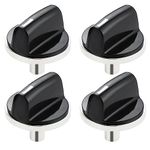 00650847 Cooktop Stove Knobs Compatible with Bosch, Burner Control Dial Knob Range Oven Replacement 00650847 650847 1999734 AH3480601 AP4513132 EA3480601 EAP3480601 PD00000010 PS3480601, 4 Pcs