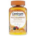 Centrum MultiGummies, Adult Multivitamin Multivitamins/Minerals Gummies for Men & Women, Cherry, Berry, and Orange Flavour, 150 Count (Packaging May Vary)