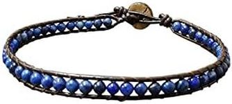 Infinity Trendy Anklet Lapis Bead A